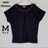 axes femme アクシーズ 花モチーフ トップス カットソー M 黒 N2m
