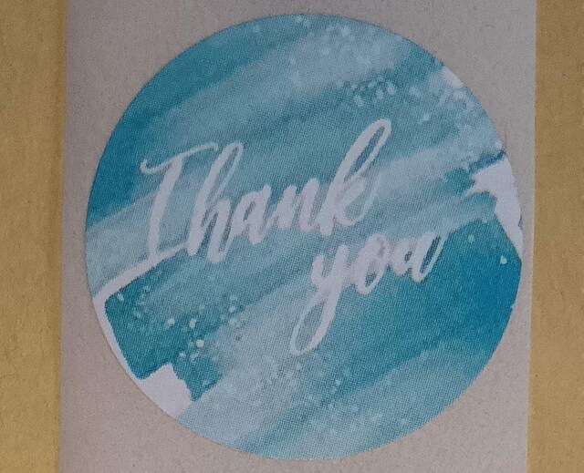 |CgɁ@Thank youV[1@F 