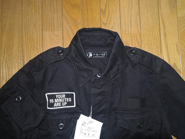 Vi HYSTERIC GLAMOUR qXebNO}[~ANDY Worhol M-65 Vc WPbg S AfB  uh 