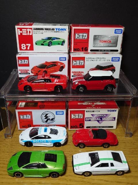 トミカ日本製 外国車シリーズ　ポルシェ　ランボルギーニ　ランチア　6台セット トミカ日本製 外国車シリーズ ポルシェ ランボルギーニ ランチア