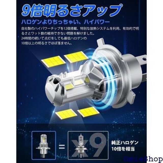 SUPAREE H4 LED wbhCg ԌΉ M Ét@  LED`bv mCYR 811  /oCN