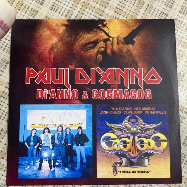 yfBAmǓzAՁ@PAUL Di'ANNO - Di'ANNO & GOGMAGOG ACAECf   CD/DVD/rfI 