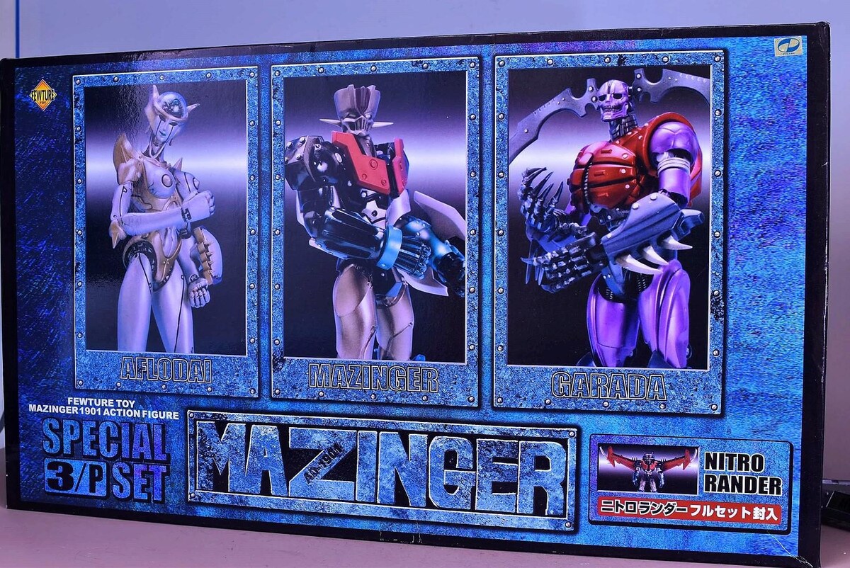 未使用 MAZINGER 1901 MAZINGER SPECIAL 3/P SET:フィギュア