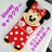 込み★可愛い(^O^)/★ミニーマウス★スマホ入れ/ポーチ★