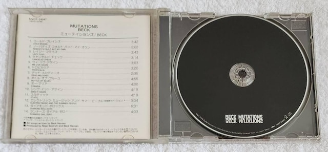  BECK / MUTATIONS  CD/DVD/rfI 