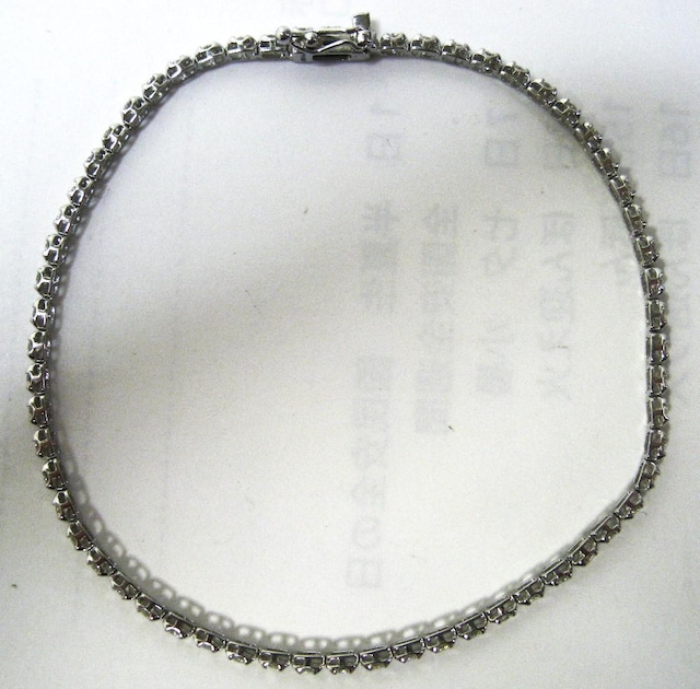 ɔi Pt950v`i ejX uXbg _C 1.00ct 17cm  ANZT[/v 