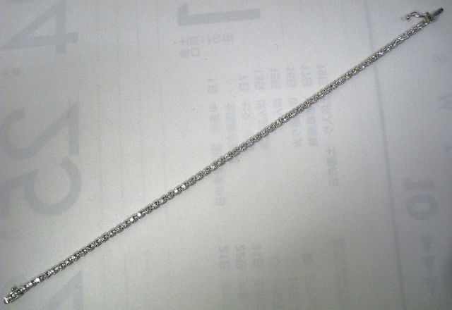 ɔi Pt950v`i ejX uXbg _C 1.00ct 17cm  ANZT[/v 