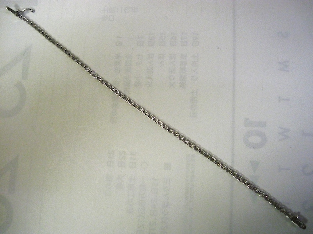 ɔi Pt950v`i ejX uXbg _C 1.00ct 17cm  ANZT[/v 