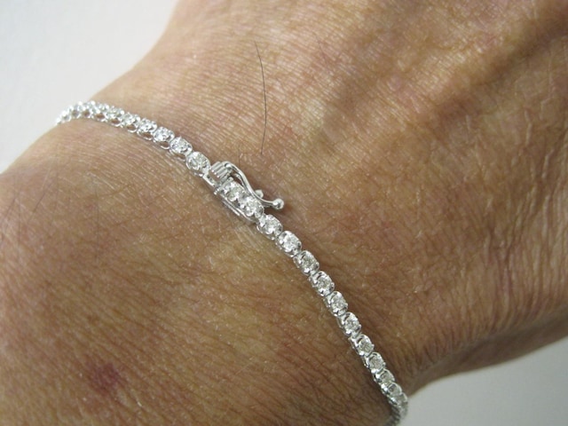 ɔi Pt950v`i ejX uXbg _C 1.00ct 17cm  ANZT[/v 