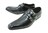 1円~C188新品AAAスワールトゥ/ダブルモンクストラップ25a黒♂