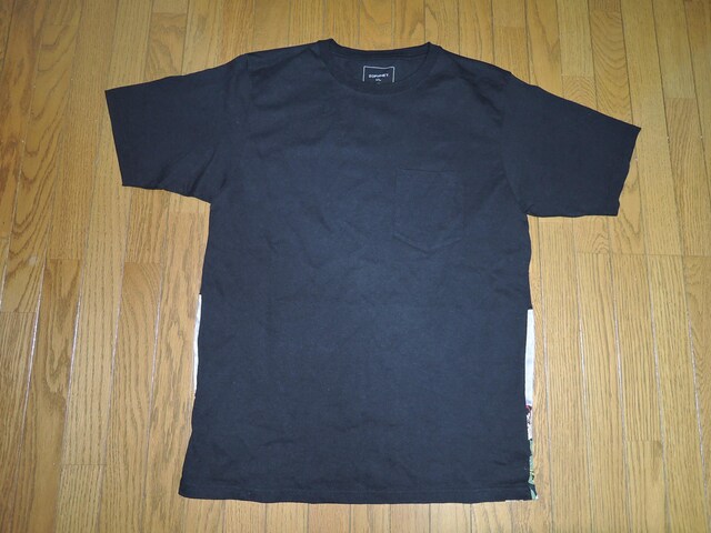 SOPHNET. \tlbg Jbg\[ XL  TVc BACK HEM PANEL POCKET TEE  uh 