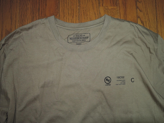 NEIGHBORHOOD lCo[tbh TVc M J[Ln TVc S LOGO Jbg\[  uh 