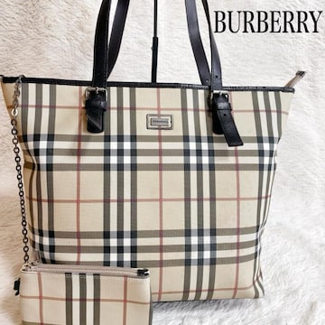 BURBERRY o[o[ PVC mo`FbN |[`t g[gobO