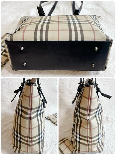 BURBERRY o[o[ PVC mo`FbN |[`t g[gobO  uh 