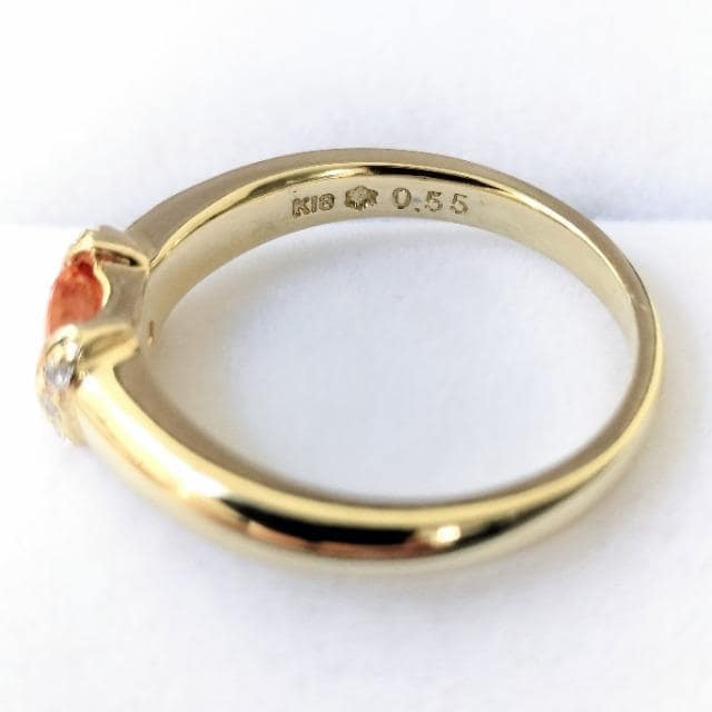 _Ch~S[fTt@CA O K18YG 0.55ct 0.04ct 4.4g  ANZT[/v 