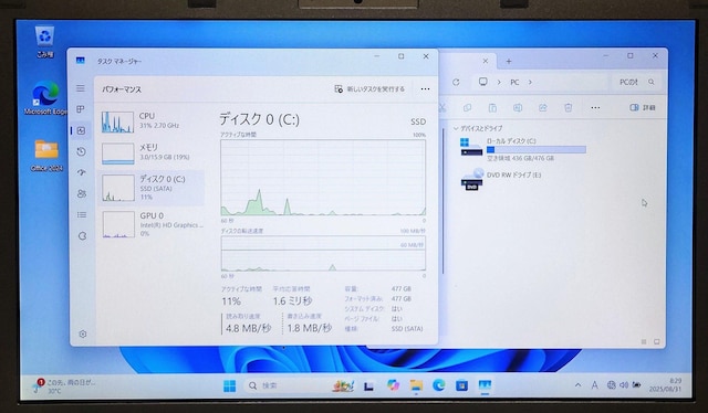 Panasonic Let'snote Corei5 16GB SSD512GB WebJ Windows11 Office  PC{/Ӌ@ 