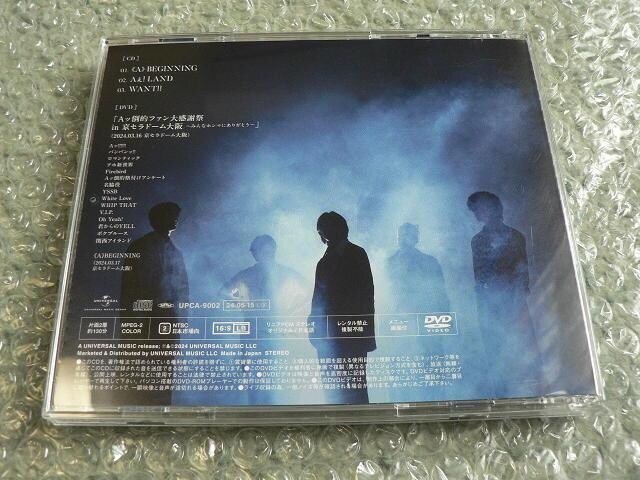 A! group^ABEGINNINGyBzCD+DVDiZh[Cuf^F130jɂoi  CD/DVD/rfI 