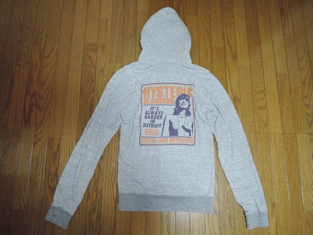 HYSTERIC GLAMOUR qXebNO}[ XEFbg Wbv p[J[ S D K[SLOGO  npC   uh 