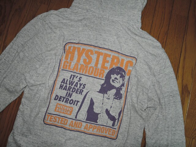 HYSTERIC GLAMOUR qXebNO}[ XEFbg Wbv p[J[ S D K[SLOGO  npC  uh 