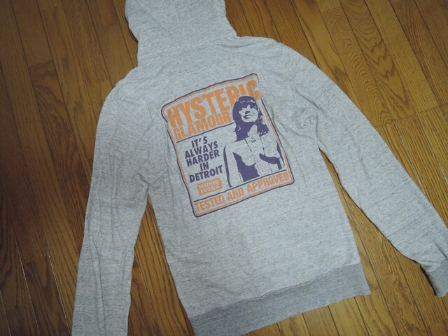 HYSTERIC GLAMOUR qXebNO}[ XEFbg Wbv p[J[ S D K[SLOGO  npC  uh 