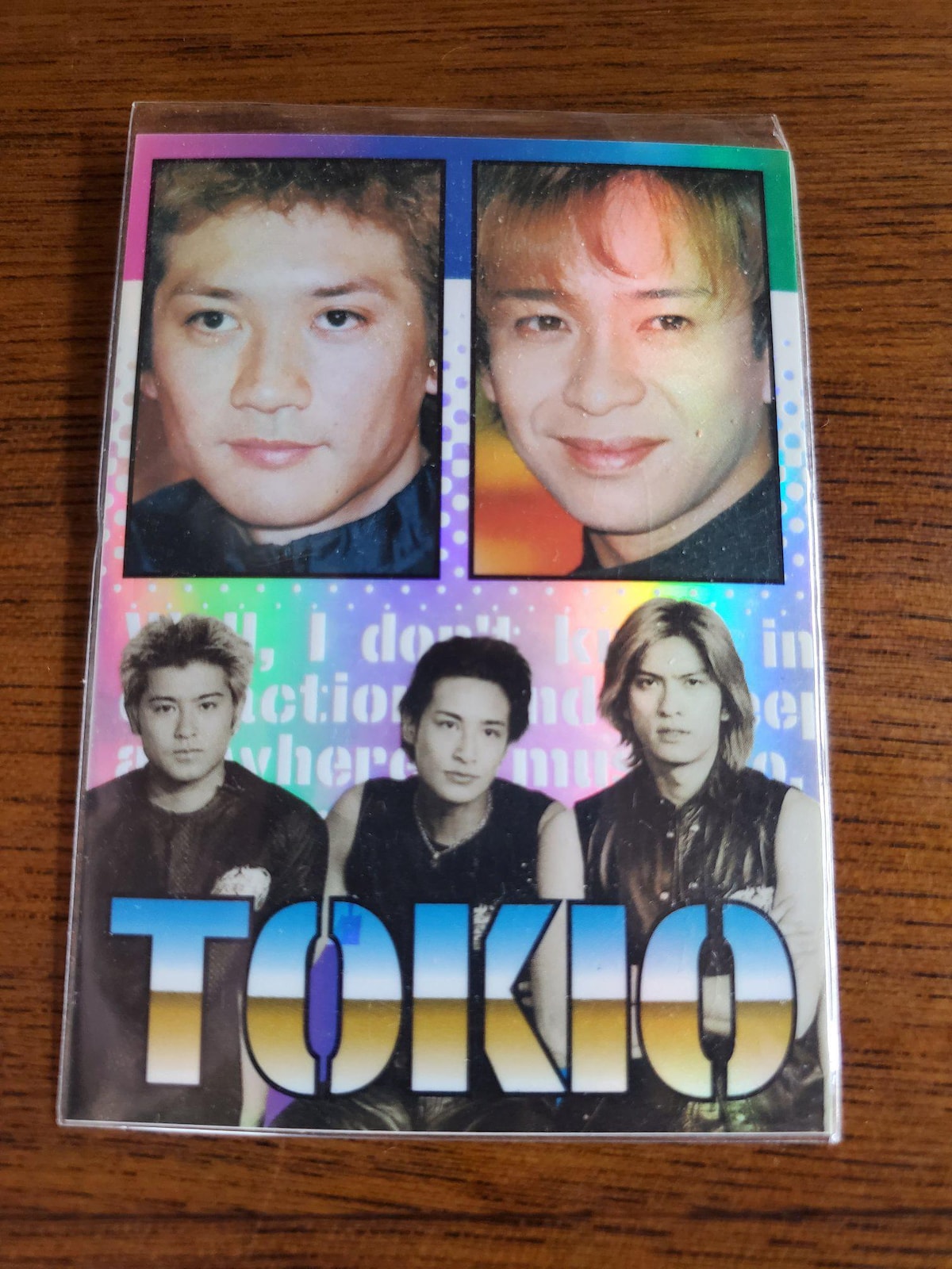 TOKIO トレーディングカード 城島茂 国分太一 松岡昌宏 長瀬智也