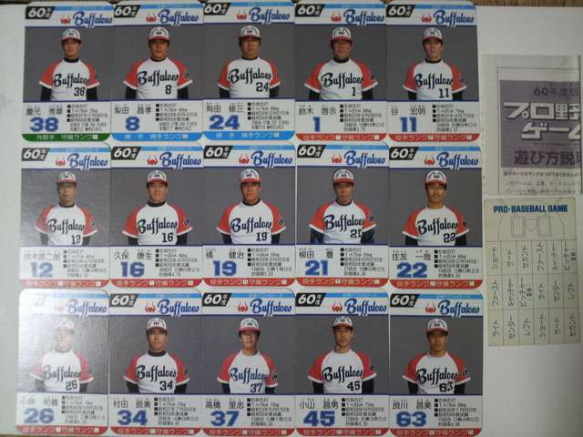 タカラプロ野球カードゲーム98近鉄 30枚入り タカラプロ野球カードゲーム98近鉄 30枚入り タカラプロ野球