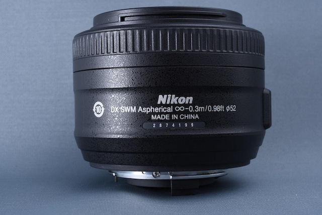 i Nikon AF-S NIKKOR 35mm f1.8G DX Pœ_  Ɠd/AV 