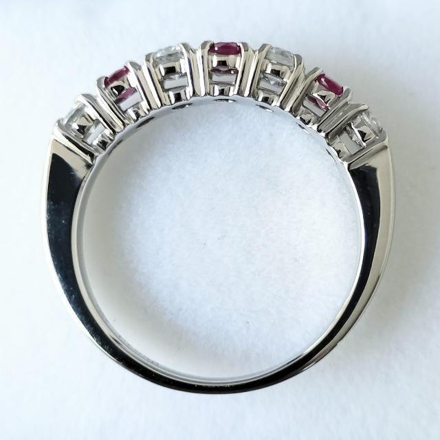 WG[}L _Ch~r[ ꕶ G^jeB O Pt900 0.39ct 0.36ct 4.7g  ANZT[/v 
