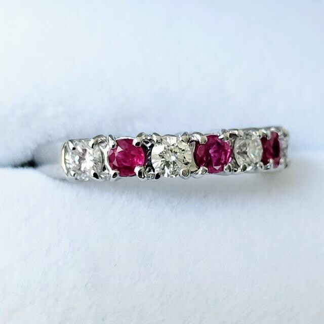 WG[}L _Ch~r[ ꕶ G^jeB O Pt900 0.39ct 0.36ct 4.7g  ANZT[/v 
