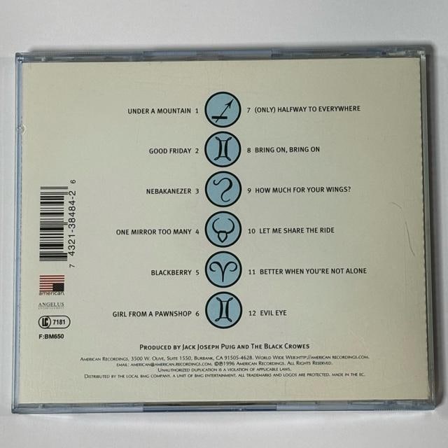 THE BLACK CROWES / Three Snakes And One Charm  CD/DVD/rfI 