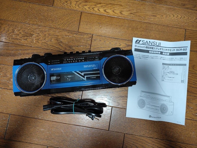 hEVV SANSUI Bluetooth @\ XeIWIJZbg SCR-B2   Ɠd/AV 