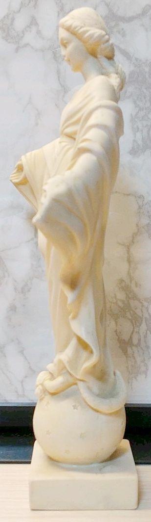 聖母マリア像　高さ約24cm （蛇を踏むマリア） キリスト教美術 蛇を踏むマリアの像 | 日本福音ルーテル神水教会