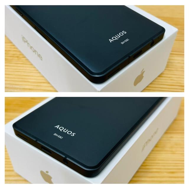 S AQUOS sense 7 SH-53C SIMt[ ubN {  Ɠd/AV 
