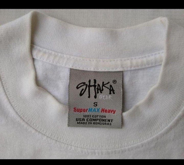 SHAKA SUPER MAX HEAVY TVc S zCg VJ  wr[EFCg 100% cotton AJ  jt@bV 