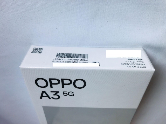 Vi OPPO A3 5G 4GB 128G CPH2639 SIM t[  Black MediaTek Dimensity  Ɠd/AV 