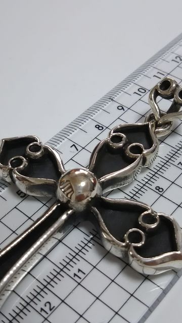 ☆超美品 正規品☆ クロムハーツ ラージ スペード クロス