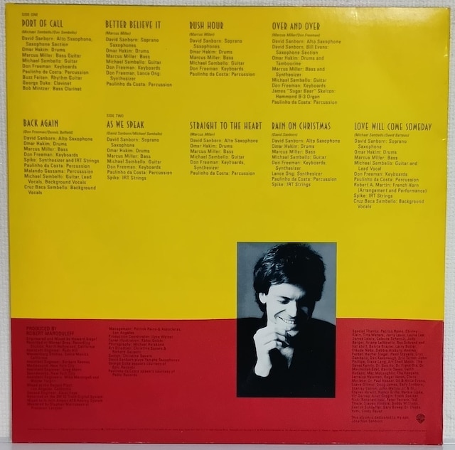 LP(P-11137)fCBbhET{[(David Sanborn)/₭VGbg070723  CD/DVD/rfI 