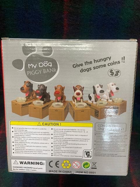 My Dog PIGGY BANK drœ  CeA/Ct 