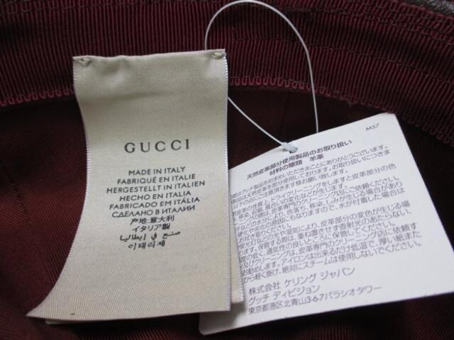 gpi GUCCI Ob` Xq nbg/M/rv size M 58p uE {  uh 
