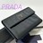 美品 PRADA プラダ テスートナイロン 三つ折り 財布 札入れ ブラック