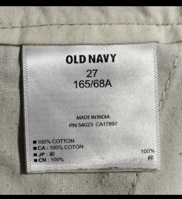 OLD NAVY `mn[tpc 27 J[L x[W I[hlCr[  jt@bV 