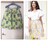 新品タグ付きchesty Jacquard Flower Skirt