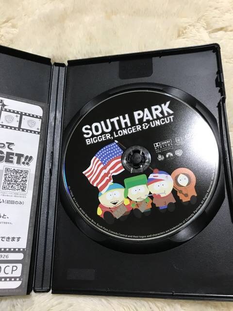 SOUTH PARK TEXp[NCf DVD  CD/DVD/rfI 