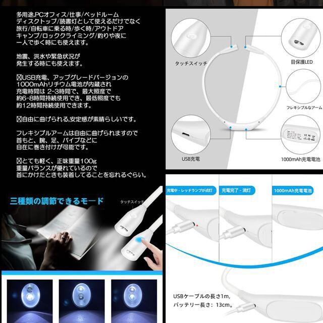 񂩂Cg ubN LED lbNCg 360x\ Px  Ɠd/AV 