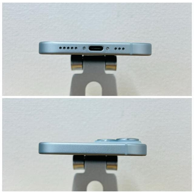 ǍD@100% iPhone 15 256 GB SIMt[ u[ {  Ɠd/AV 