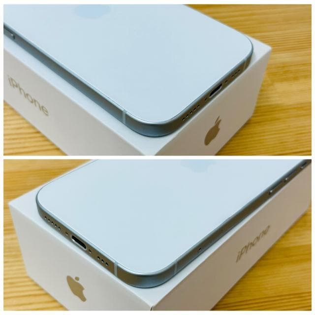 ǍD@100% iPhone 15 256 GB SIMt[ u[ {  Ɠd/AV 