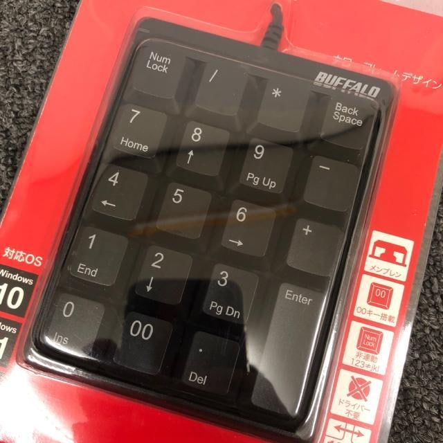  Vi BUFFALO obt@[ eL[{[h BSTK110BK  PC{/Ӌ@ 