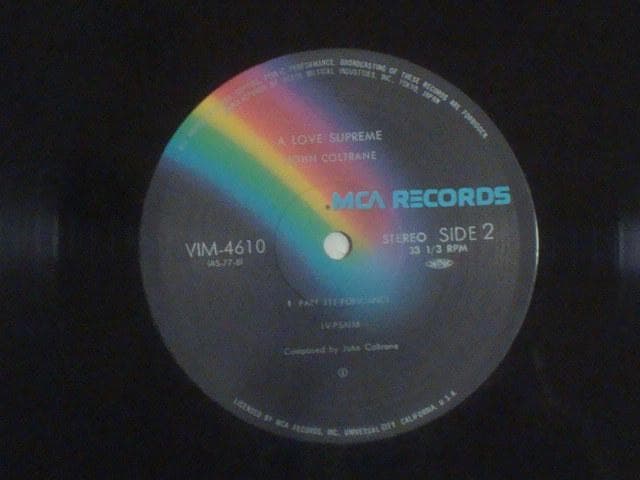 ̈iA LOVE SUPREMEj / WERg[iJOHN COLTRANEj ѕtLP  CD/DVD/rfI 