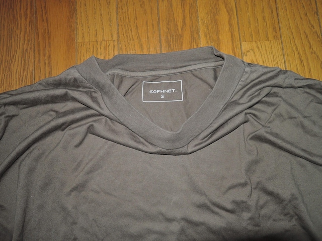 SOPHNET. \tlbg WIDE HALF SLEEVE CUT&SEWN ChVGbg TVc S Jbg\[  uh 
