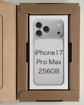 iPhone17 Pro Max v}bNX SIMt[ 256GB { Vo[ ViJ lC ŐVf